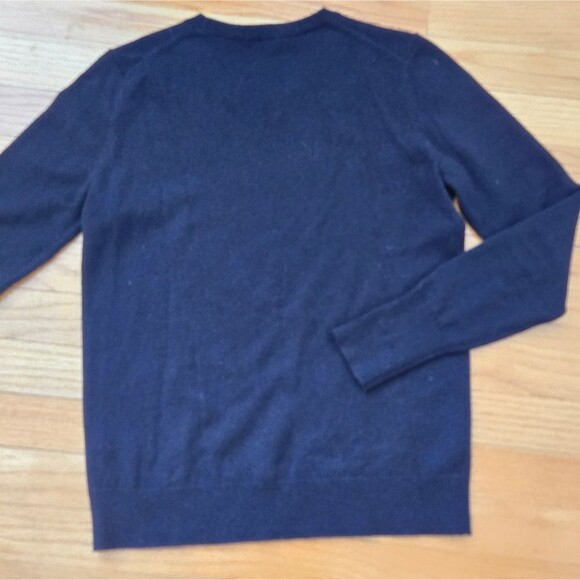 Everlane Cashmere blend sweater size Small Navy Quiet Luxury - Picture 4 of 7
